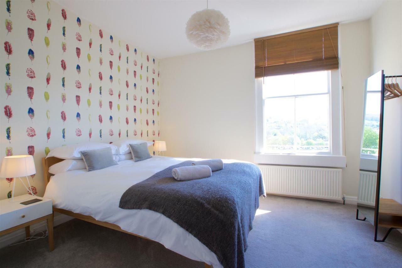 Georgian House - Fantastic Central Apartment With Fabulous Views Bath Eksteriør bilde